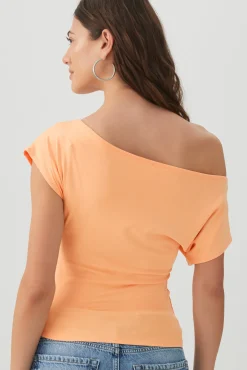 Asymmetric Cinched Top