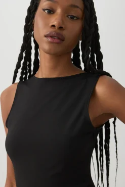 Back Bow Sleeveless Top