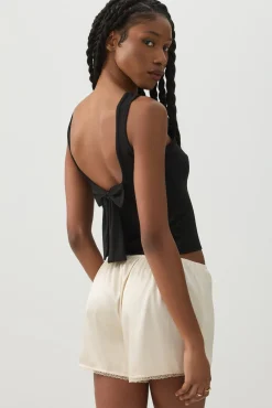 Back Bow Sleeveless Top