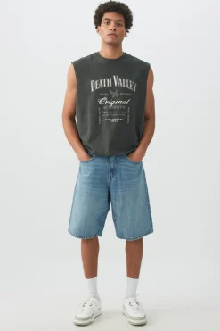 Baggy Denim Shorts