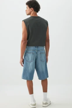 Baggy Denim Shorts