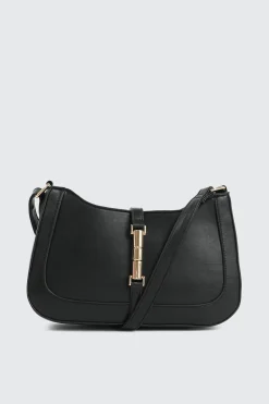 Baguette Bag with Clasp