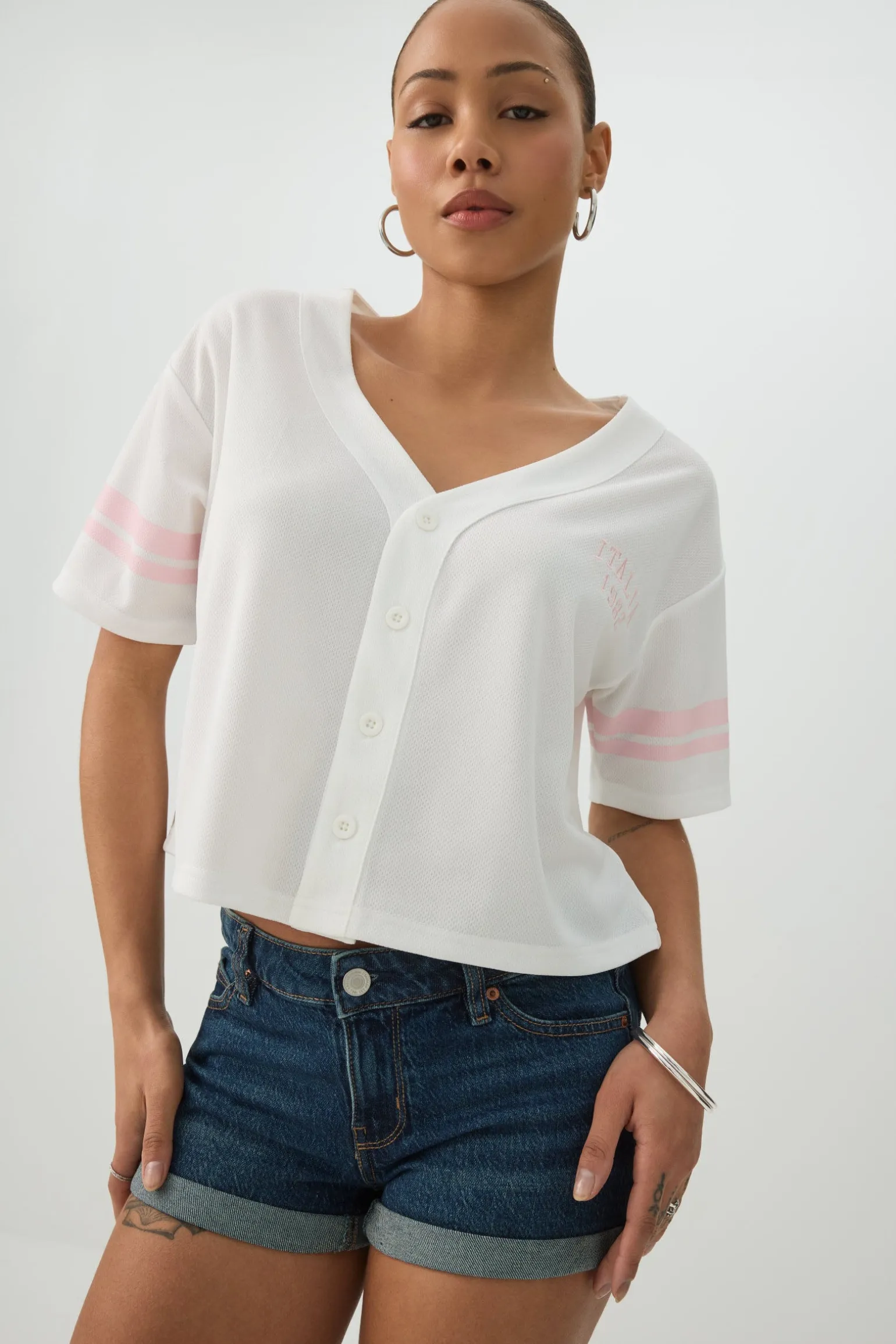 Baseball Mesh T-Shirt