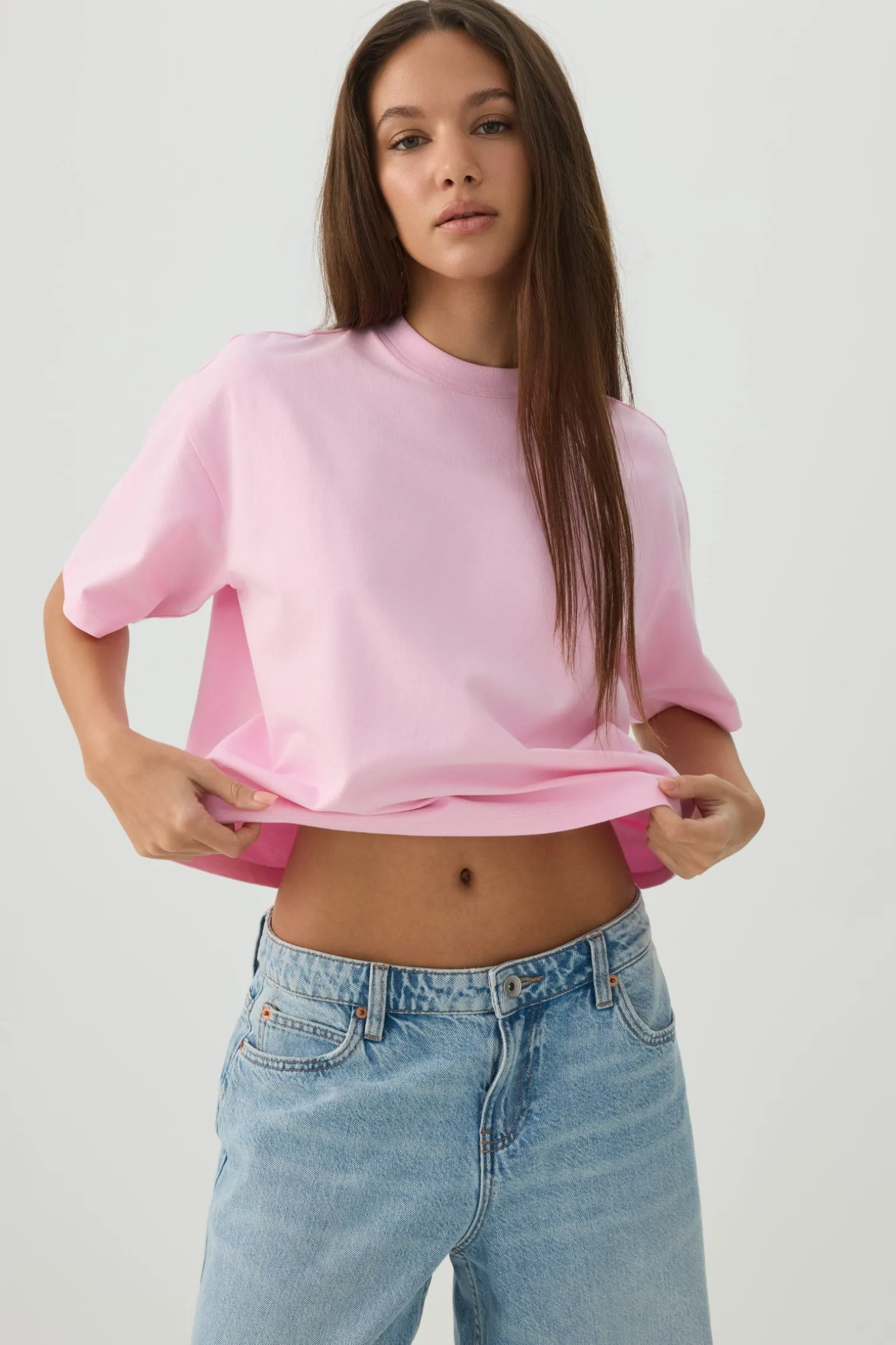 Basic Boxy Short Sleeve T-Shirt