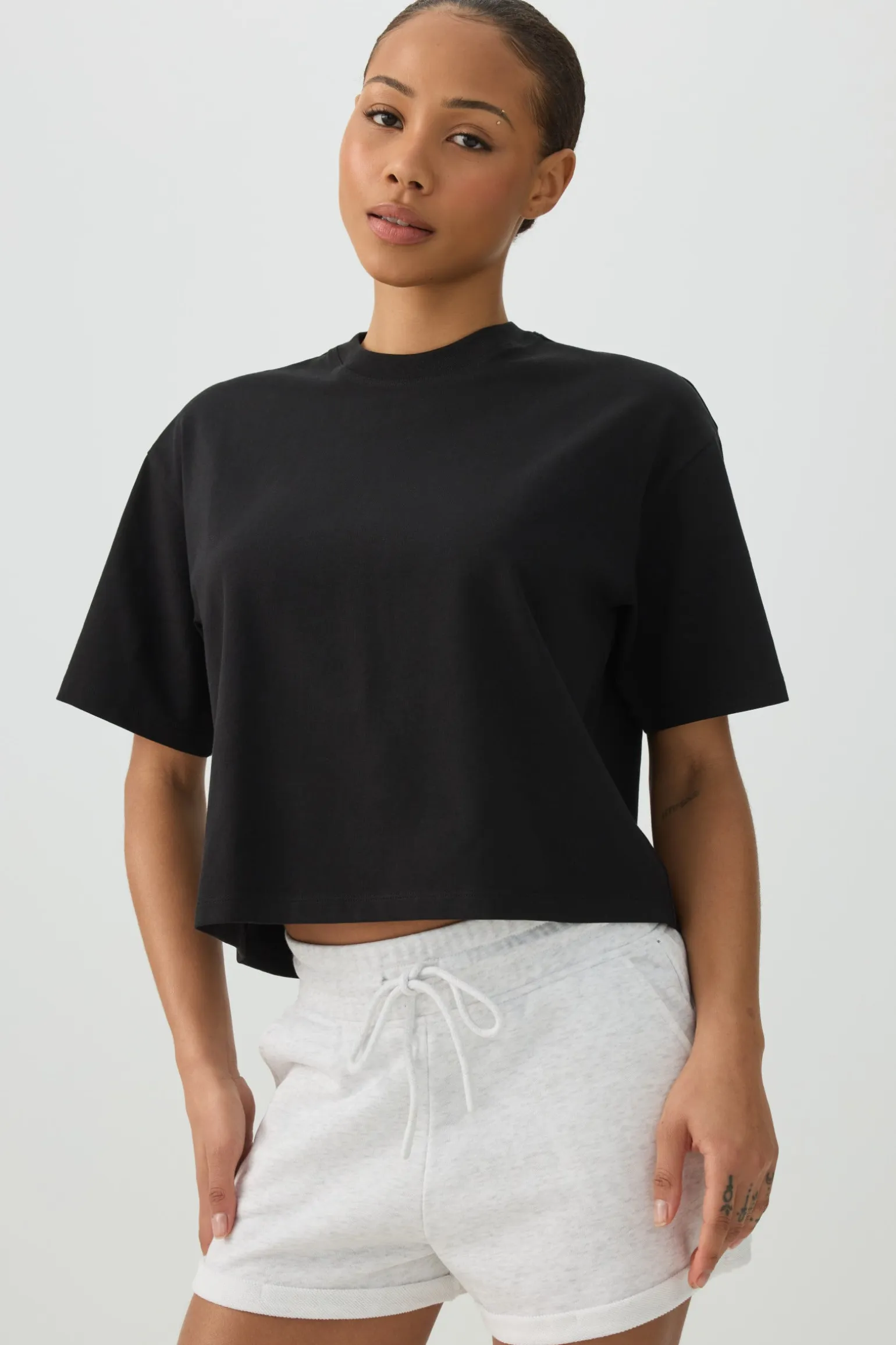 Basic Boxy Short Sleeve T-Shirt