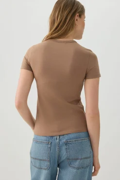 Basic Fitted Short Sleeve T-Shirt