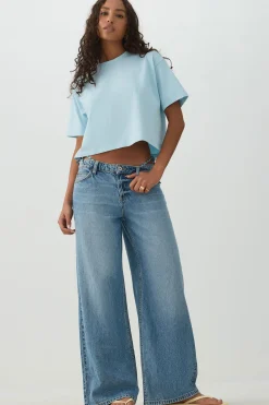 Basicore™ Boxy Cropped T-Shirt