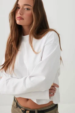 Basicore™ Boxy Long Sleeve T-Shirt