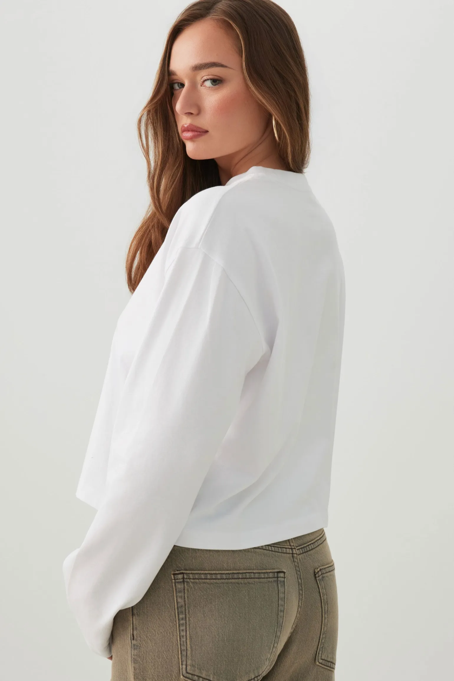 Basicore™ Boxy Long Sleeve T-Shirt