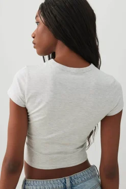 Basicore™ Fitted Crop T-Shirt