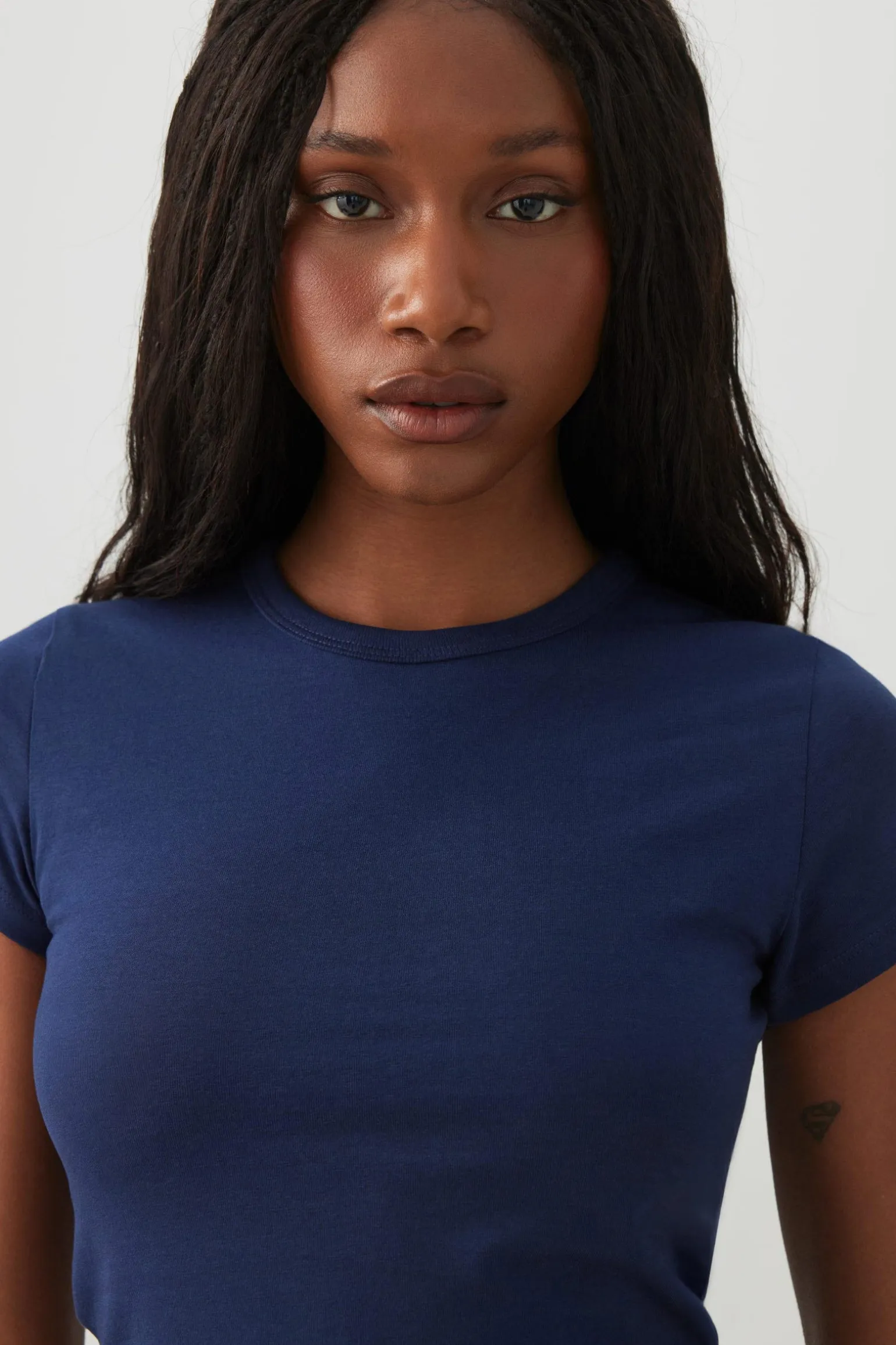 Basicore™ Fitted Crop T-Shirt