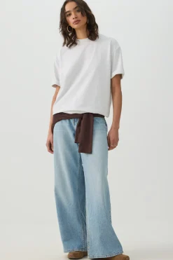 Basic Oversized Crew Neck T-Shirt