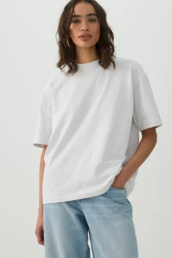 Basic Oversized Crew Neck T-Shirt