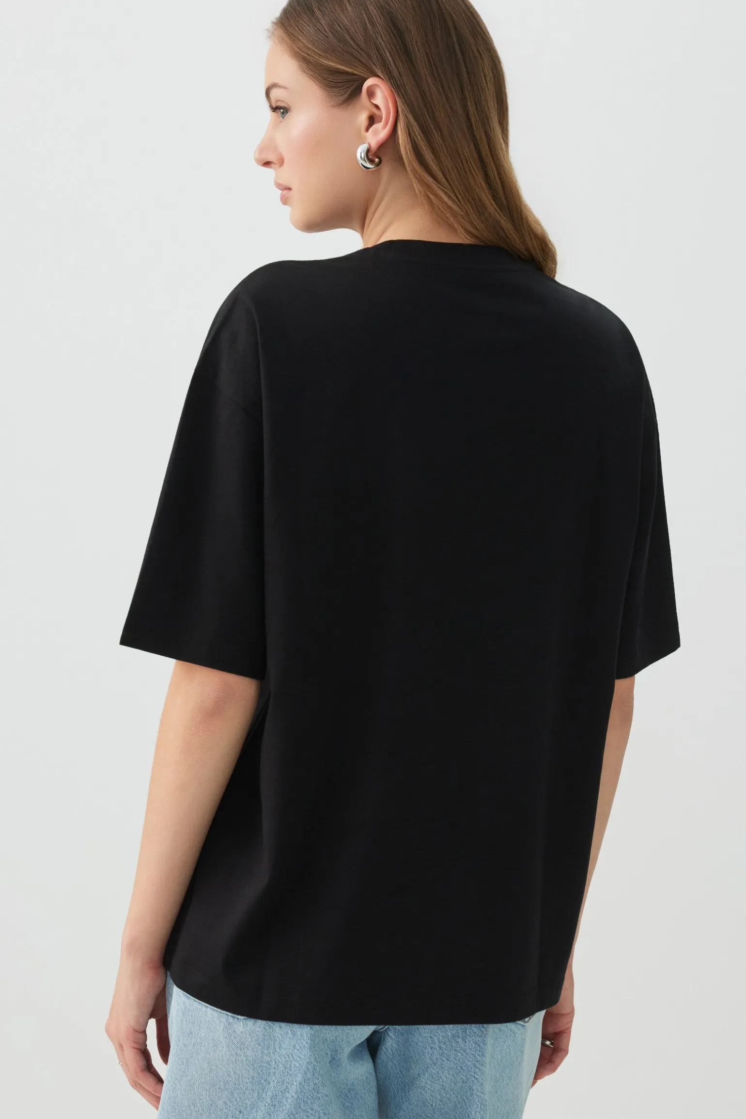 Basic Oversized Short Sleeve T-Shirt