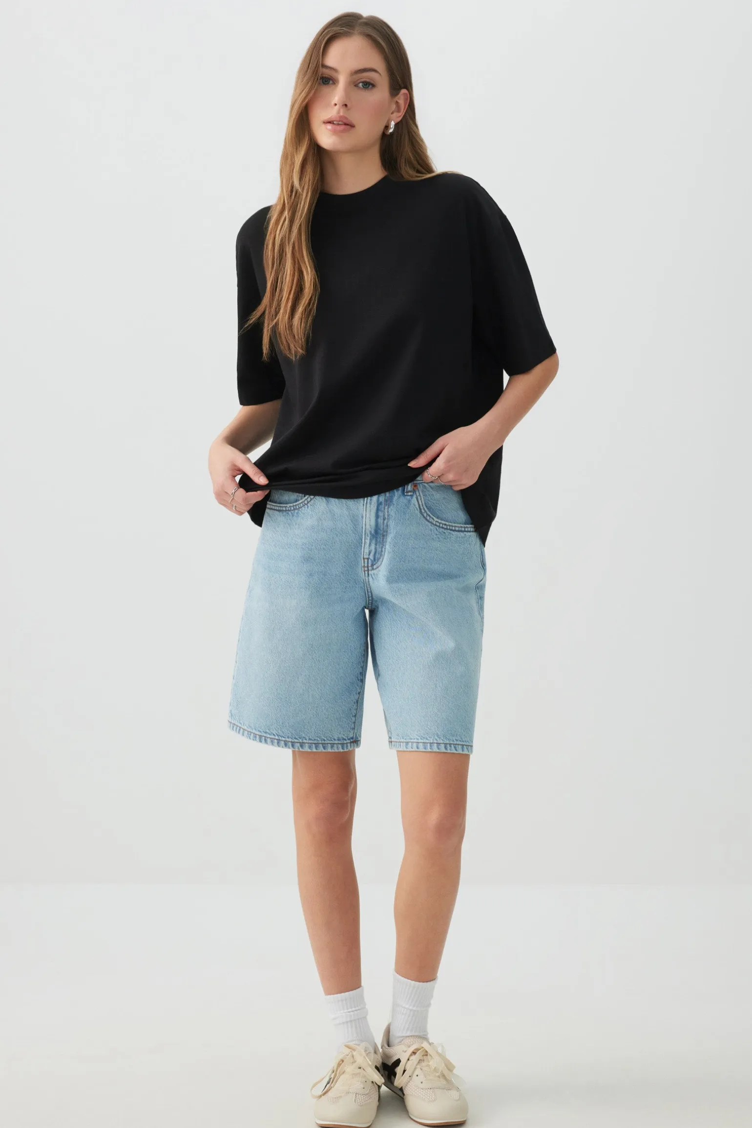 Basic Oversized Short Sleeve T-Shirt
