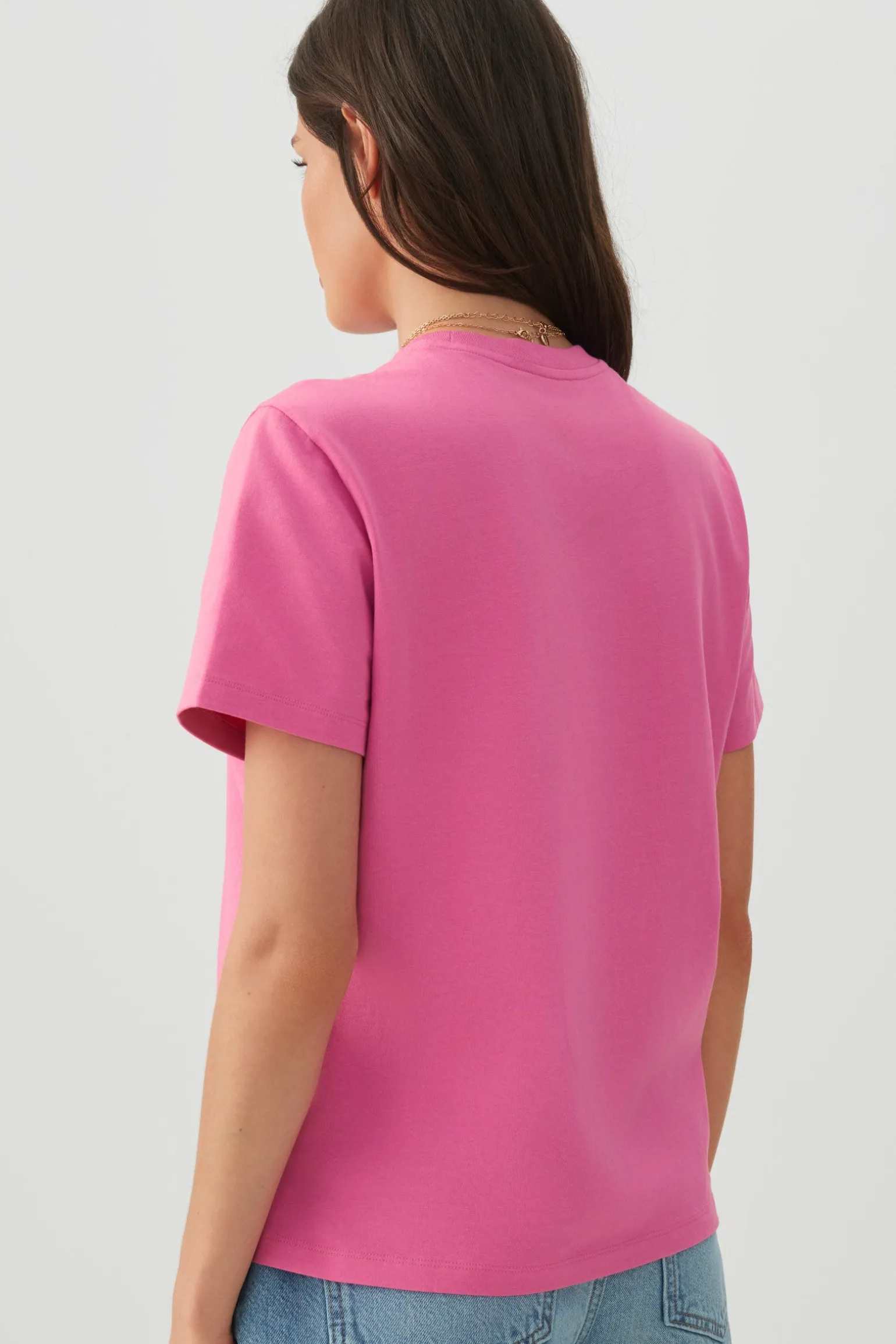 Basic Relaxed Short Sleeve T Shirt