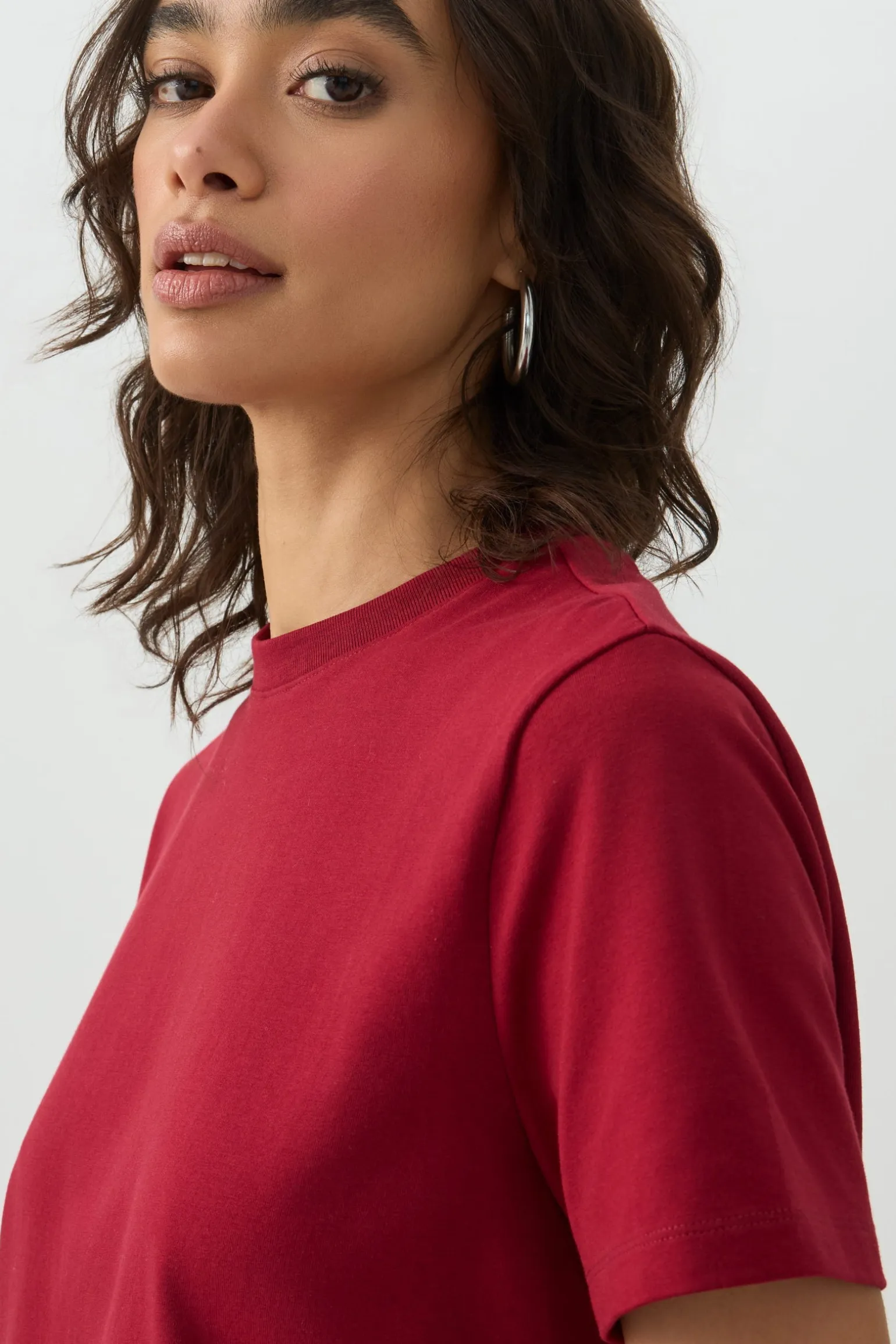 Basic Relaxed Short Sleeve T Shirt