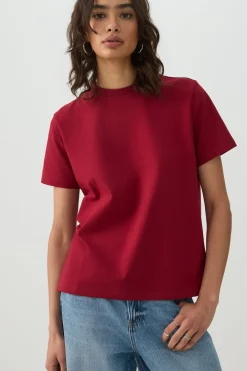 Basic Relaxed Short Sleeve T Shirt