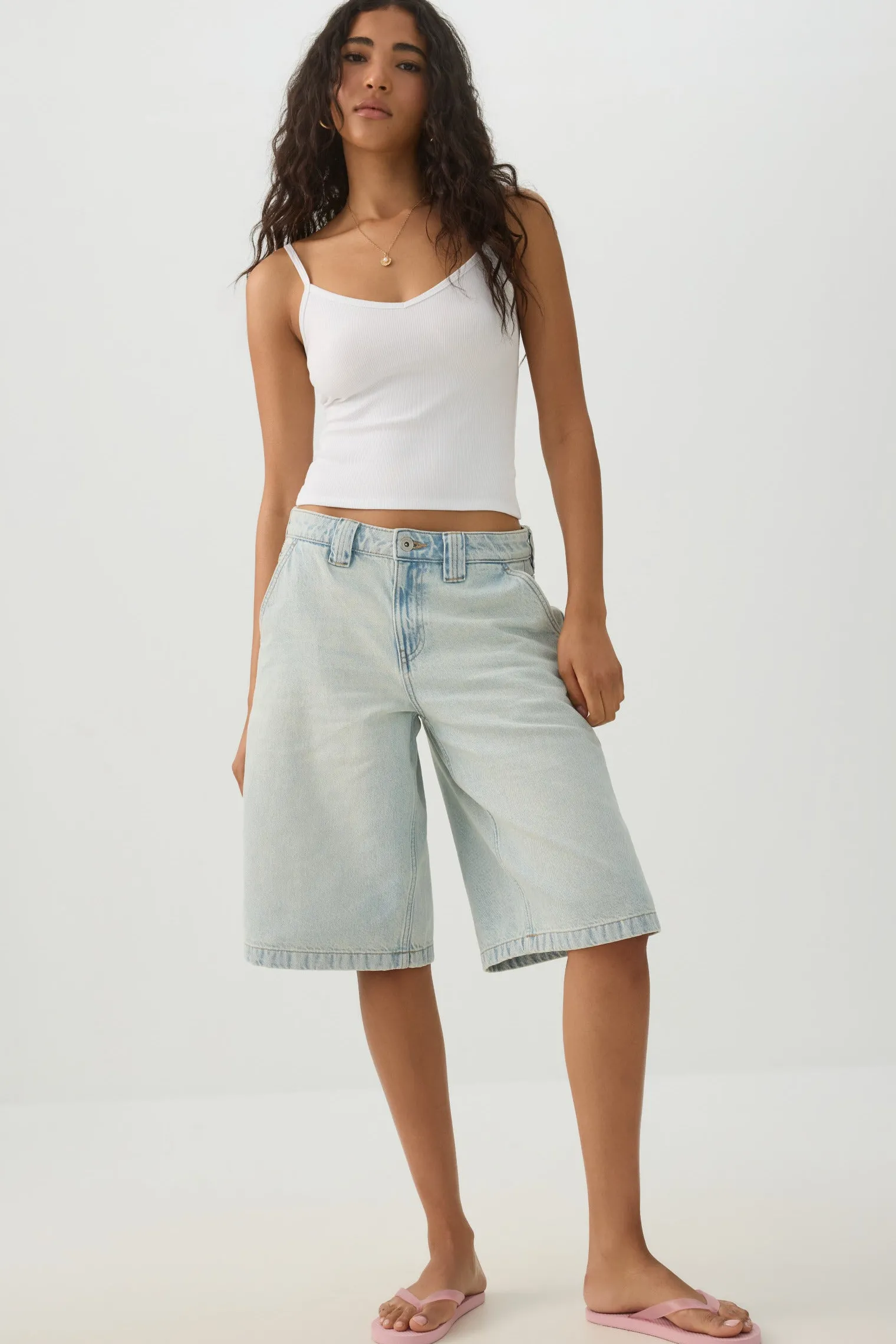 Basic Ribbed Knit Tank Top