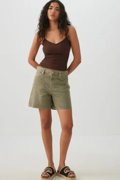 Basic Ribbed Knit Tank Top
