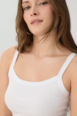 Basic Ribbed Tank Top