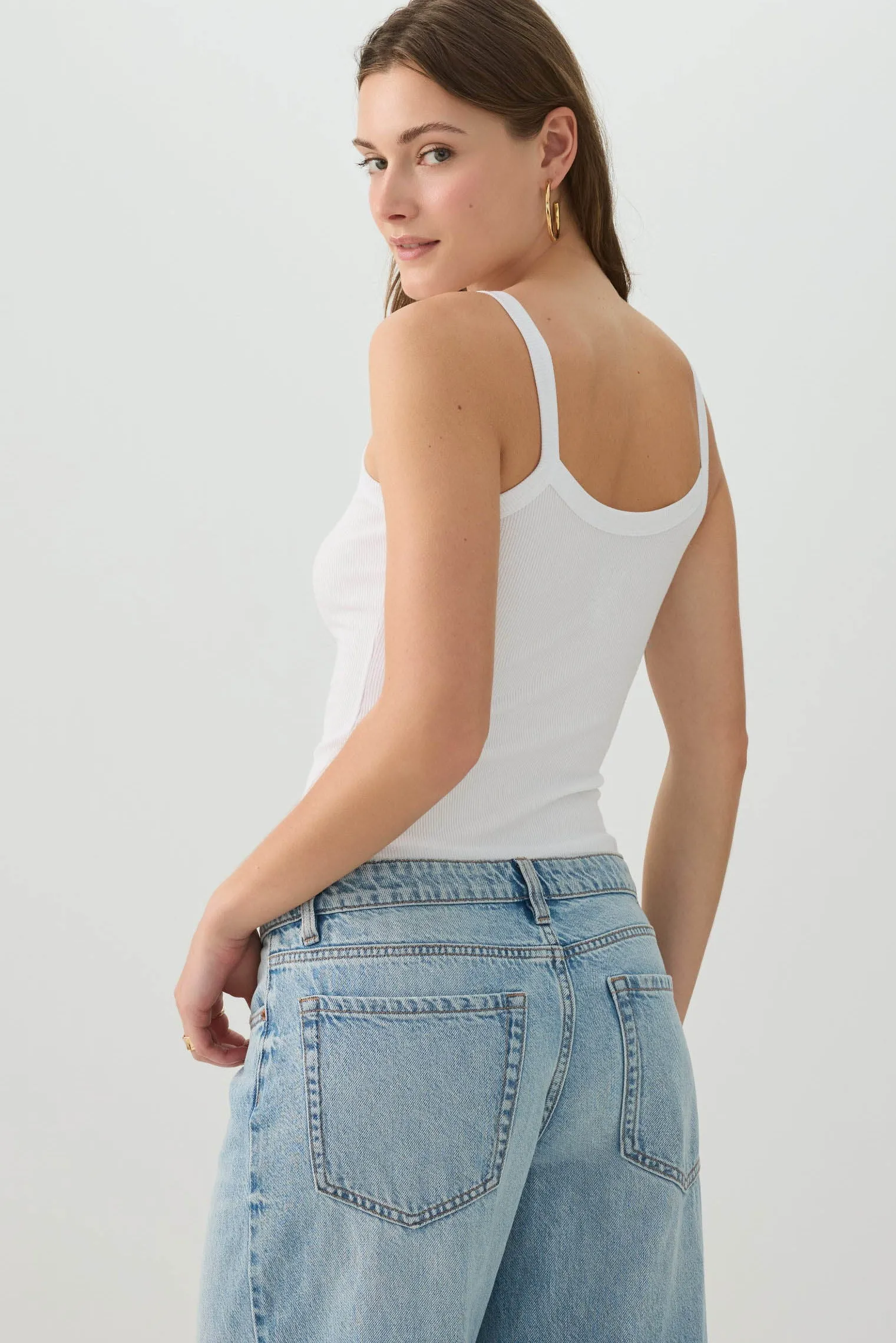 Basic Ribbed Tank Top