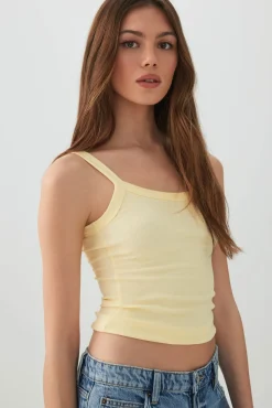 Basic Ribbed Tank Top