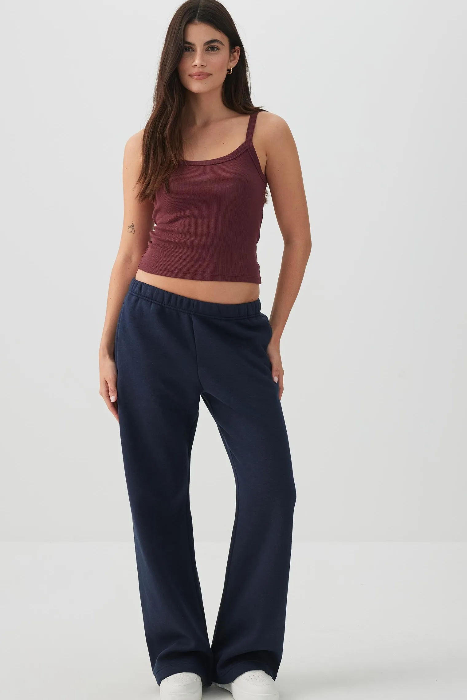 Basic Scoop Neck Short Tank