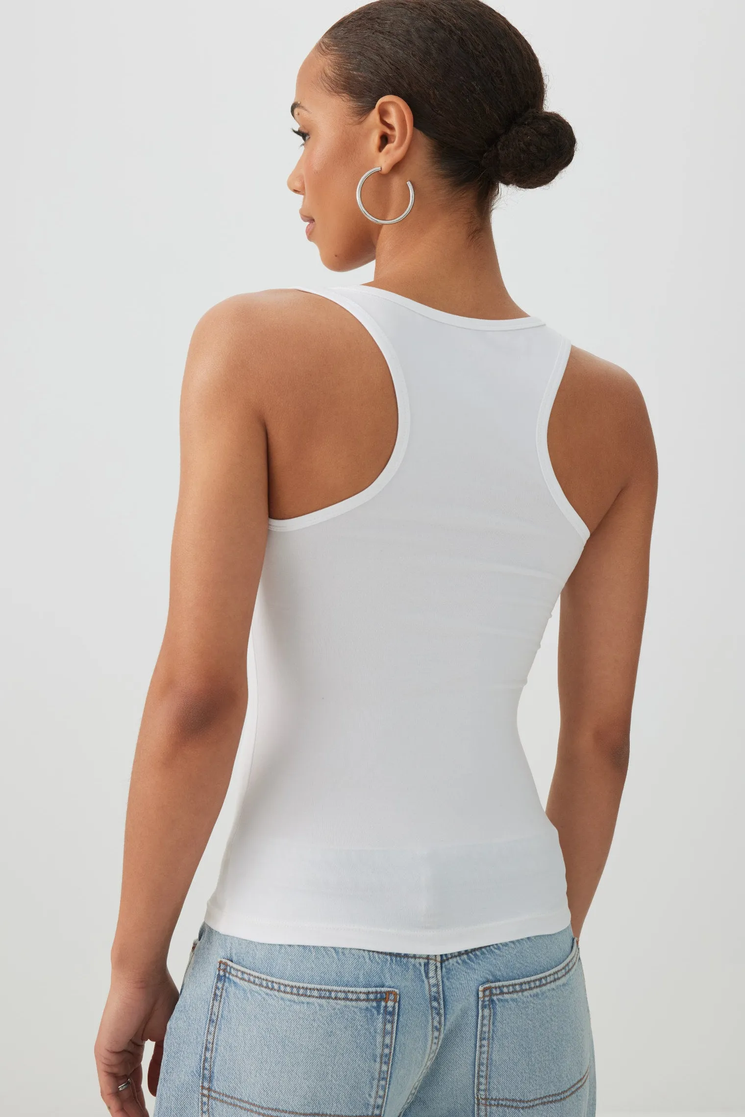 Basic Super Soft Racerback Tank Top