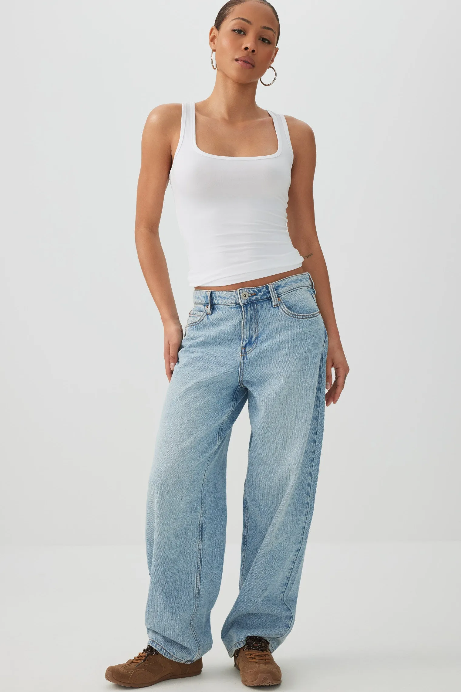 Basic Super Soft Racerback Tank Top