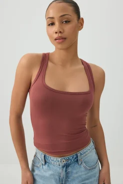 Basic Super Soft Racerback Tank Top