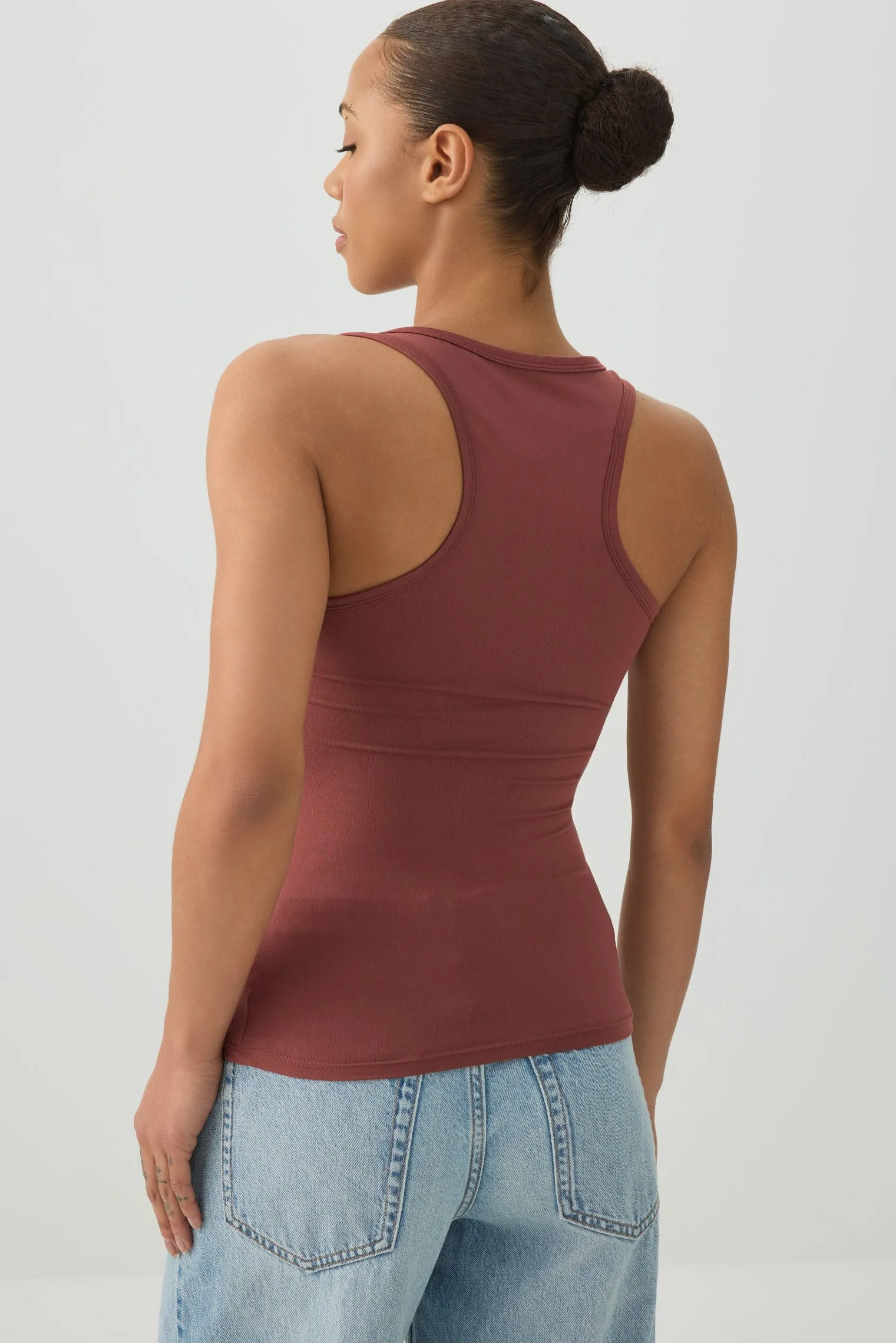 Basic Super Soft Racerback Tank Top