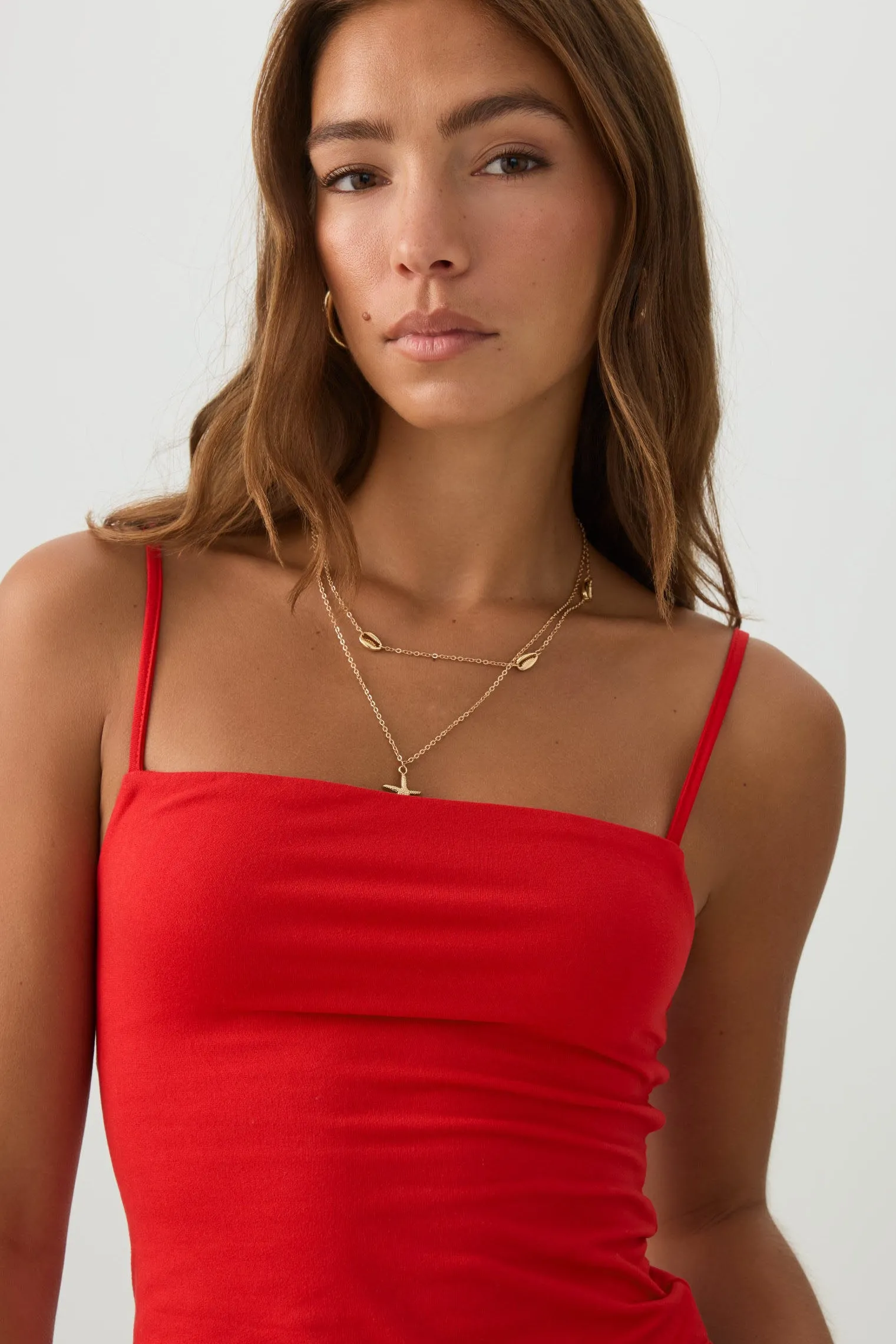Basic Super Soft Tank Top with Adjustable Straps
