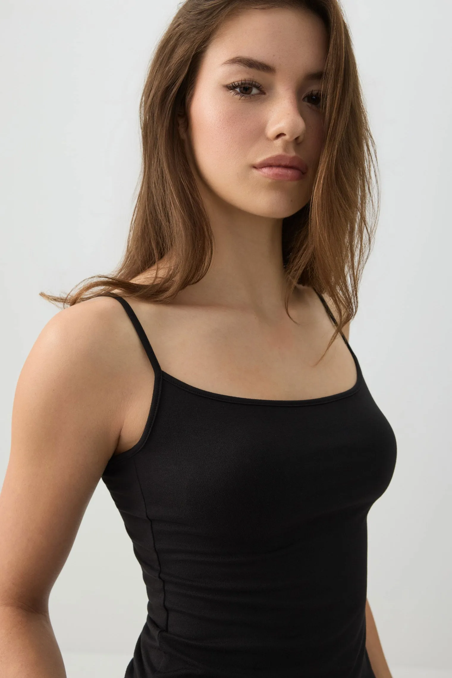 Basic Super Soft Tank Top with Adjustable Straps