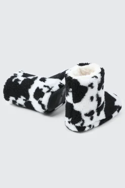 Berber Fleece Bootie Slippers