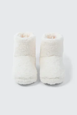 Berber Fleece Bootie Slippers