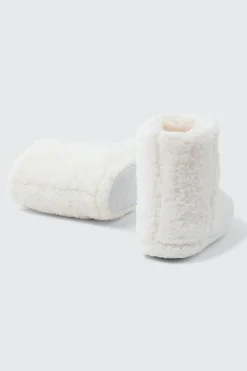 Berber Fleece Bootie Slippers