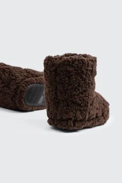 Berber Fleece Bootie Slippers