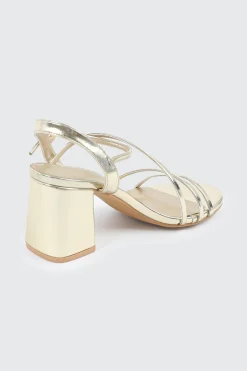 Block Heel Strappy Sandals
