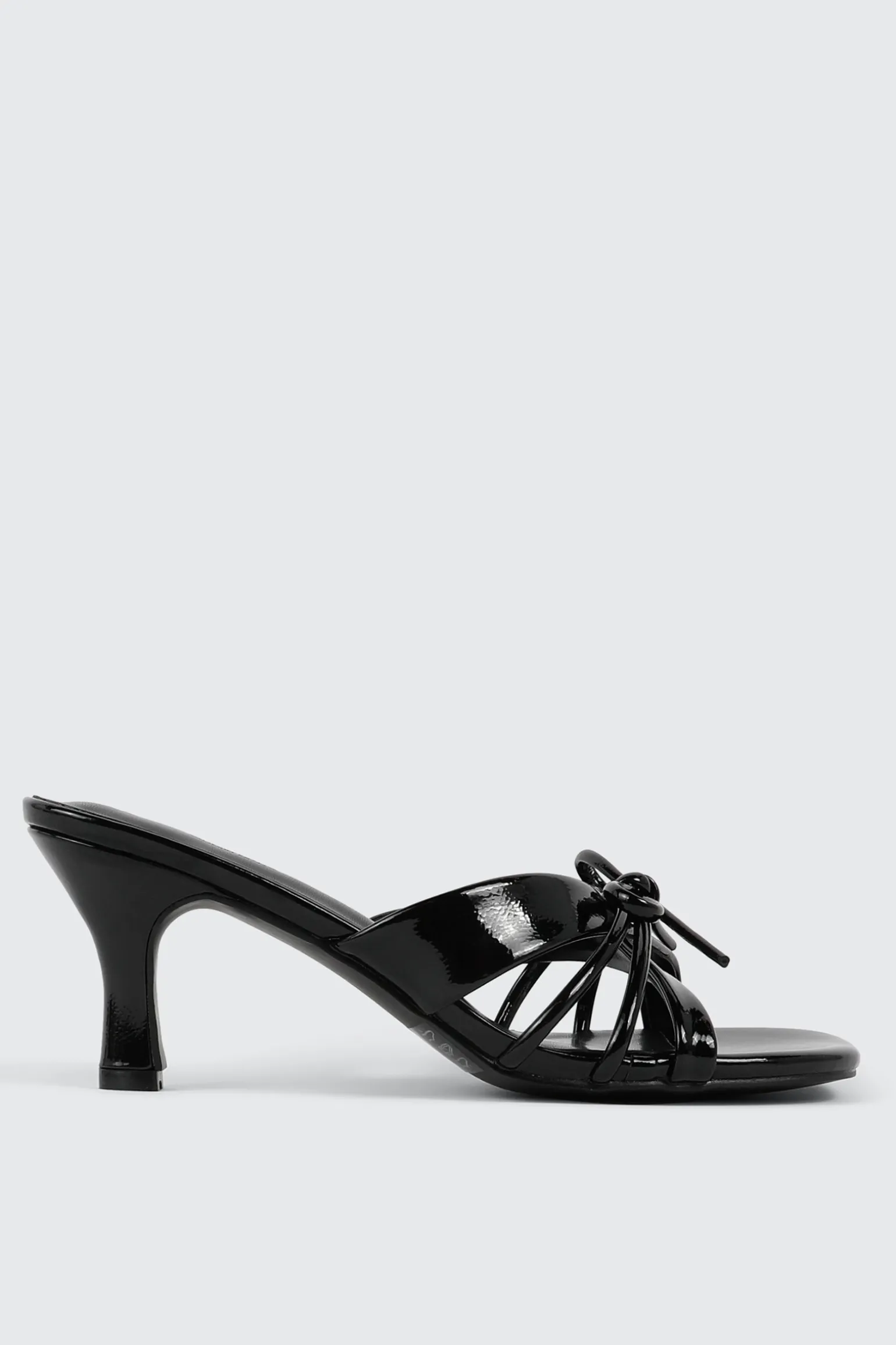 Bow Kitten Heel Sandals