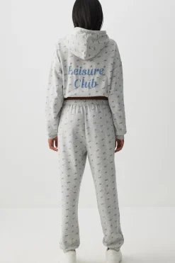 Bow Print Sweatpants