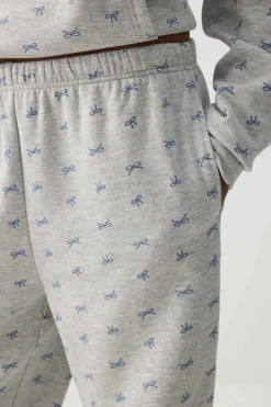 Bow Print Sweatpants