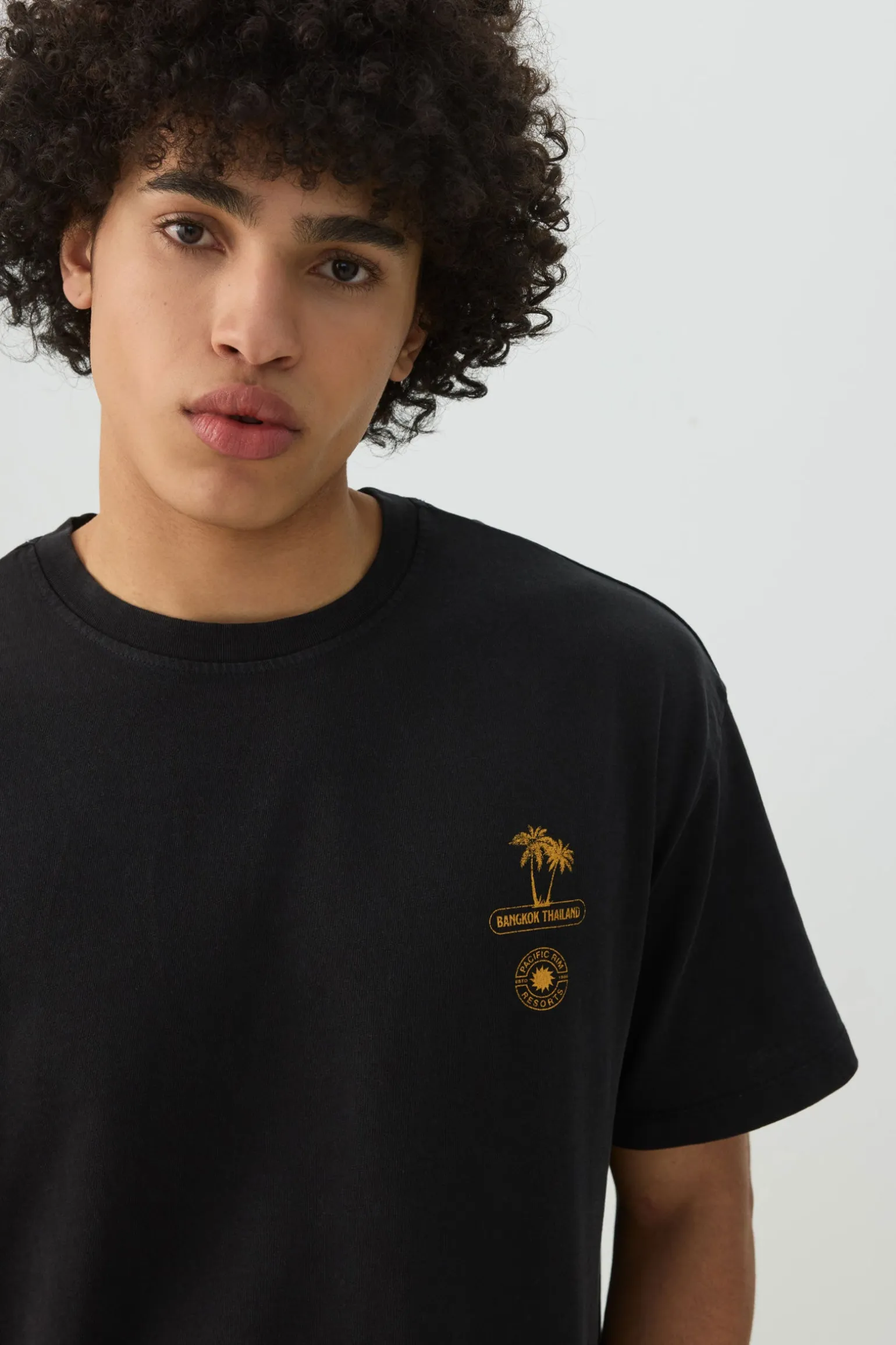 Boxy Graphic Crew Neck T-Shirt