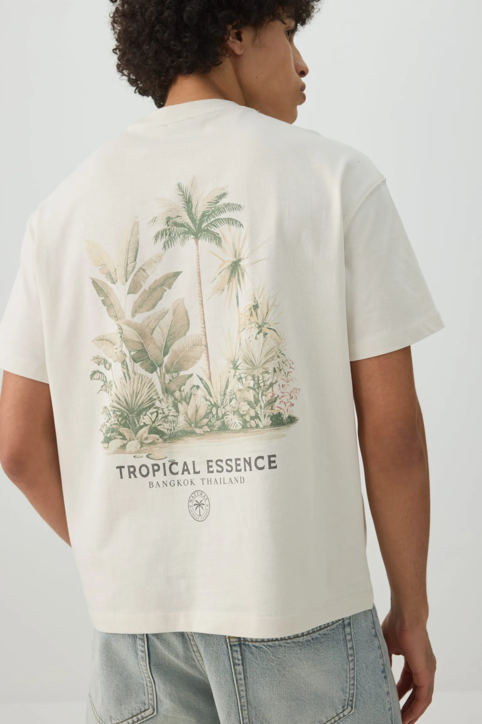 Boxy Graphic Crew Neck T-Shirt