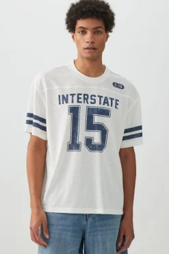 Boxy Mesh Sport Jersey