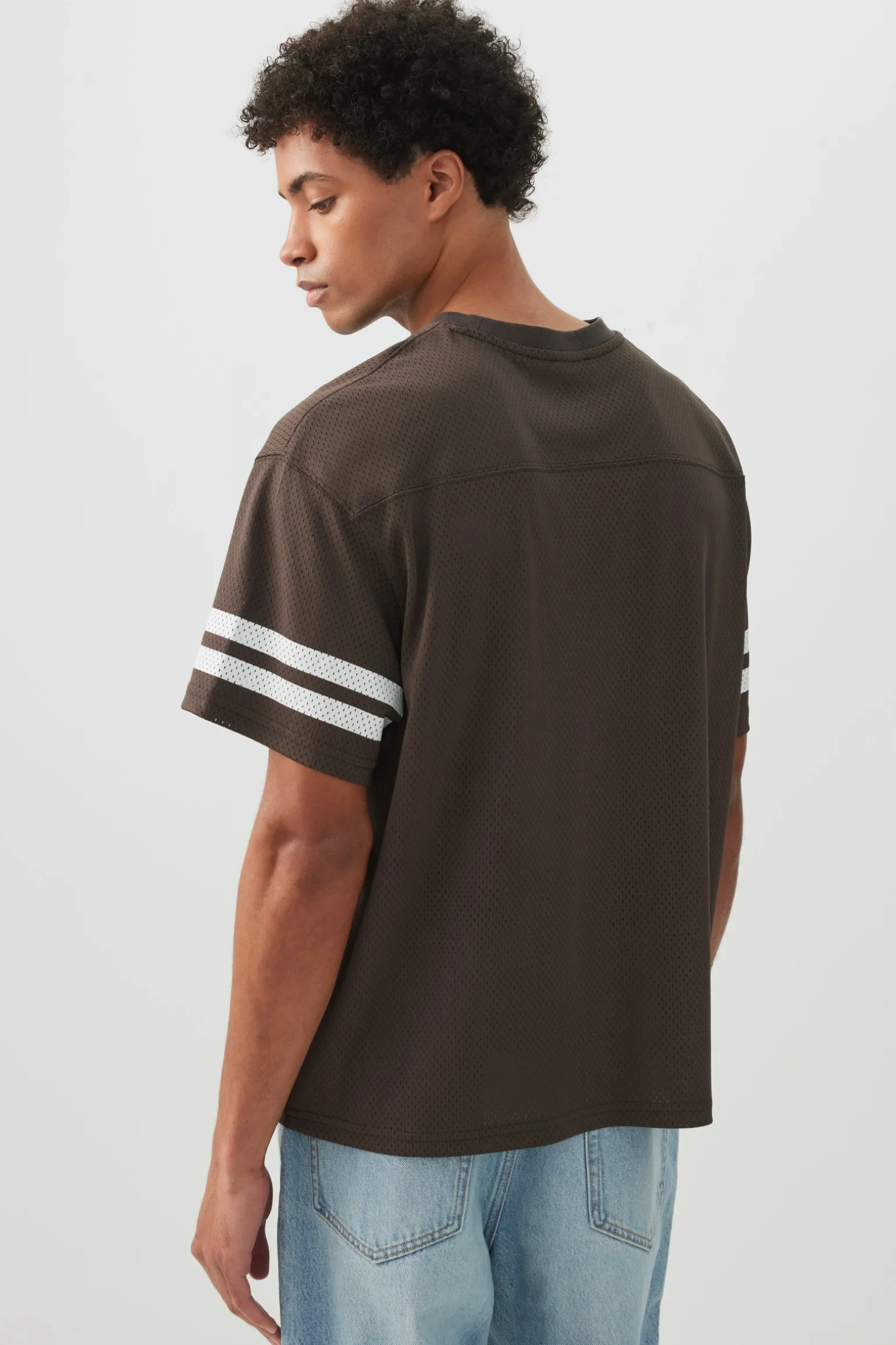 Boxy Mesh Sport Jersey