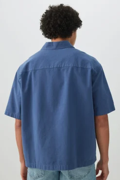 Boxy Short-Sleeve Shirt