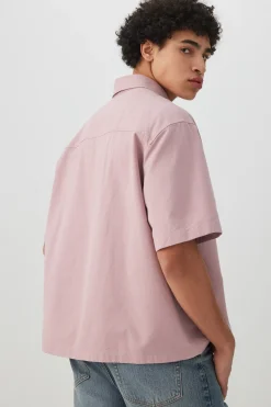Boxy Short-Sleeve Shirt