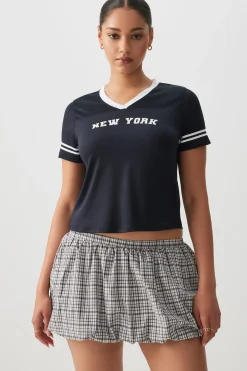 Boxy Sports Mesh Jersey