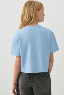 Boxy T-Shirt with Embellishment